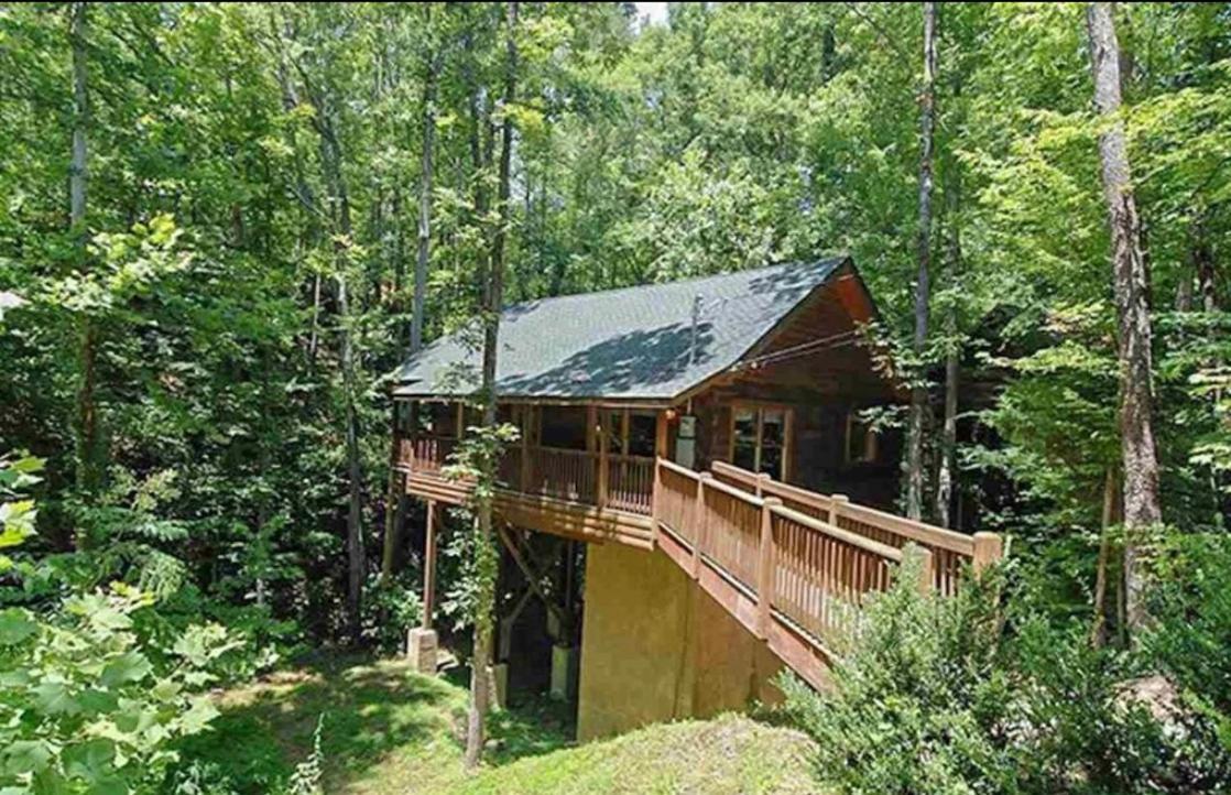 Creekside Paradise Found! One-Bedroom Mountain Cabin In Pigeon Forge Sevierville Extérieur photo